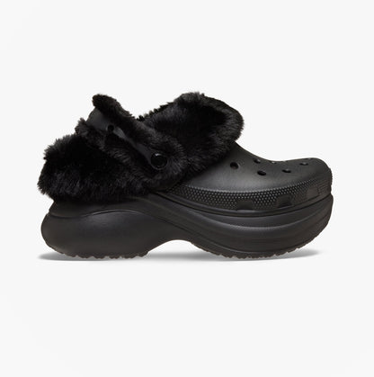 Crocs BAE LINED Womens Clogs Black