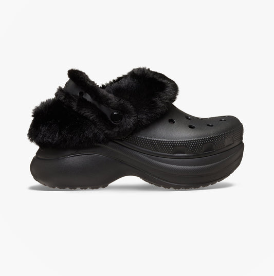 Crocs BAE LINED Womens Clogs Black