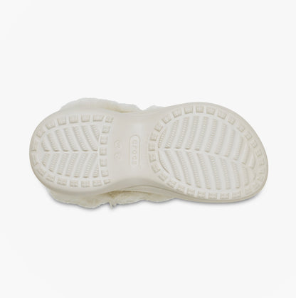 Crocs BAE LINED Womens Clogs Stucco Cream