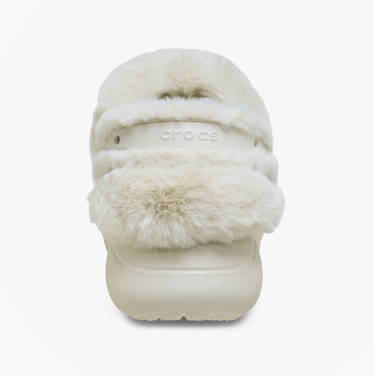 Crocs BAE LINED Womens Clogs Stucco Cream