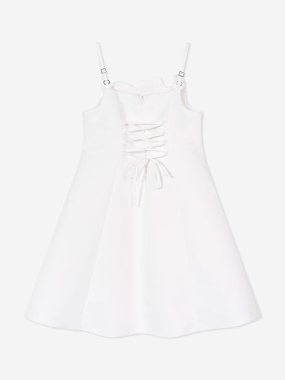 DRESS & Fleur Girls Flower Occasion Dress in Ivory