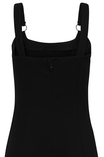 Banned Apparel Malvolia Zipped Midi Dress