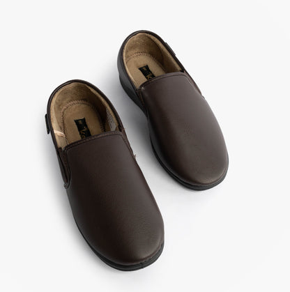 Dr Keller CHRISTOF Mens Slippers Brown