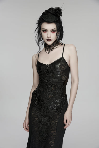 Punk Rave  Goth Rose Ribbon Formal Hat