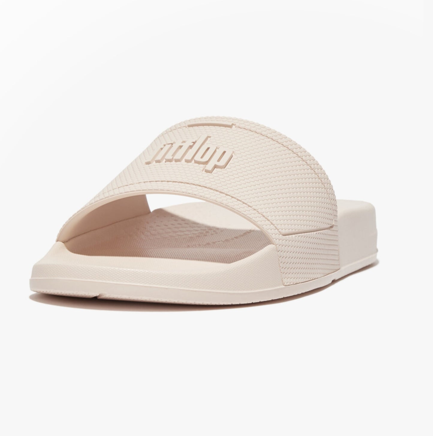 FitFlop iQUSHION Womens Slides Rose Foam