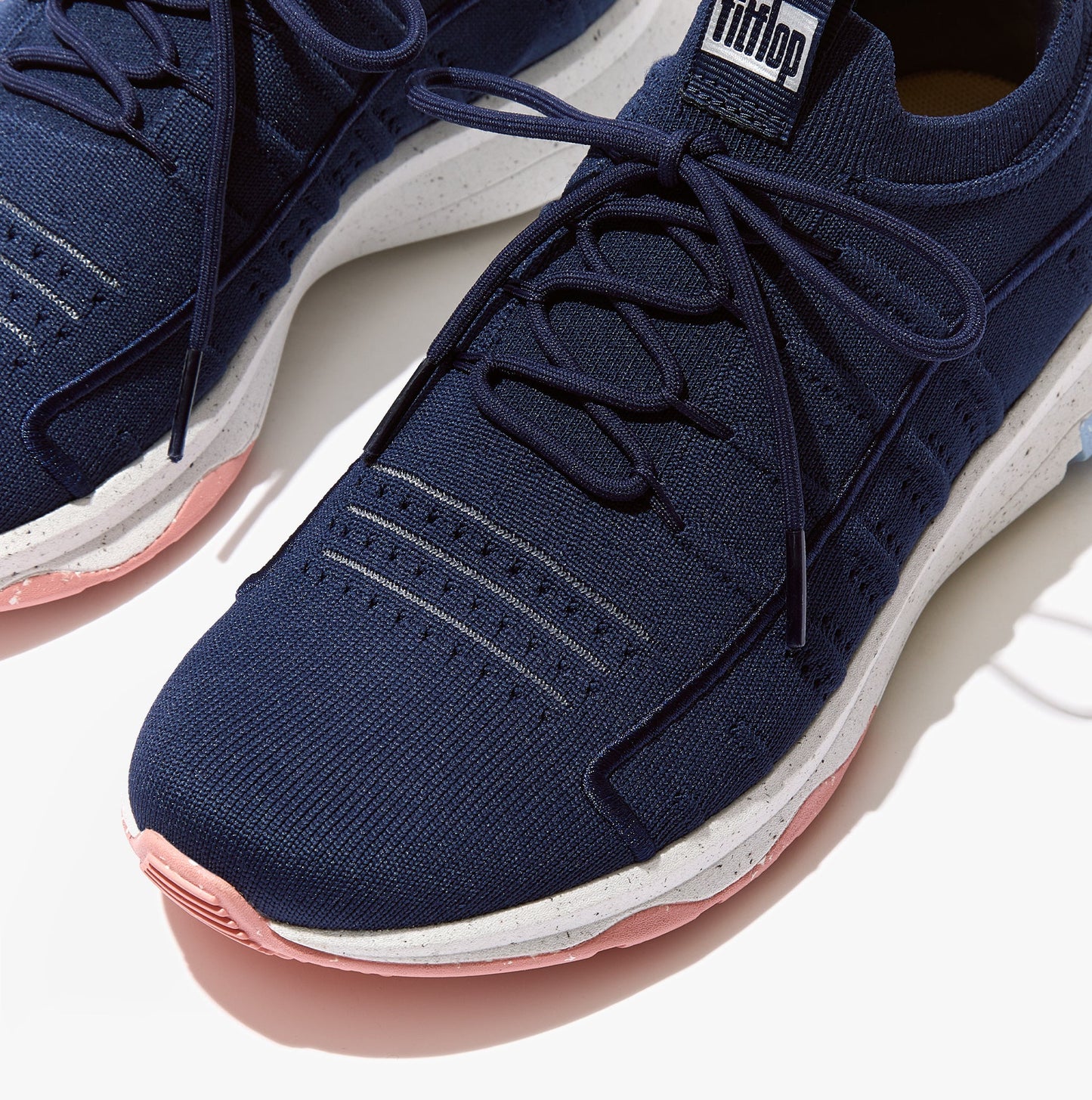 FitFlop VITAMIN FF E01 SPORTS Womens Trainers Midnight Navy Mix