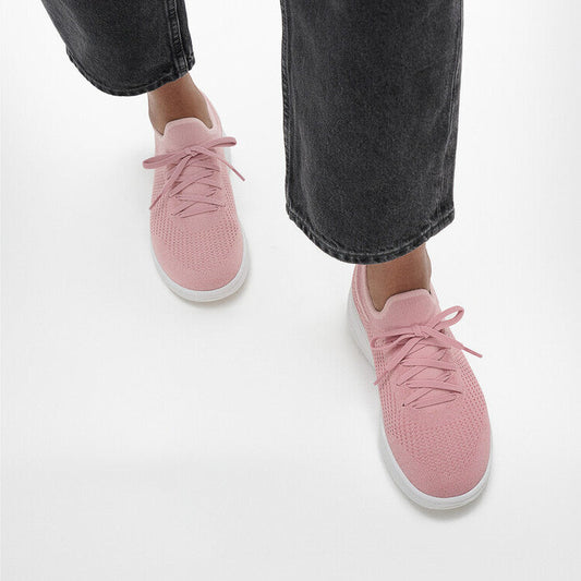 FitFlop SUPER-Q KNIT Womens Trainers Soft Blush