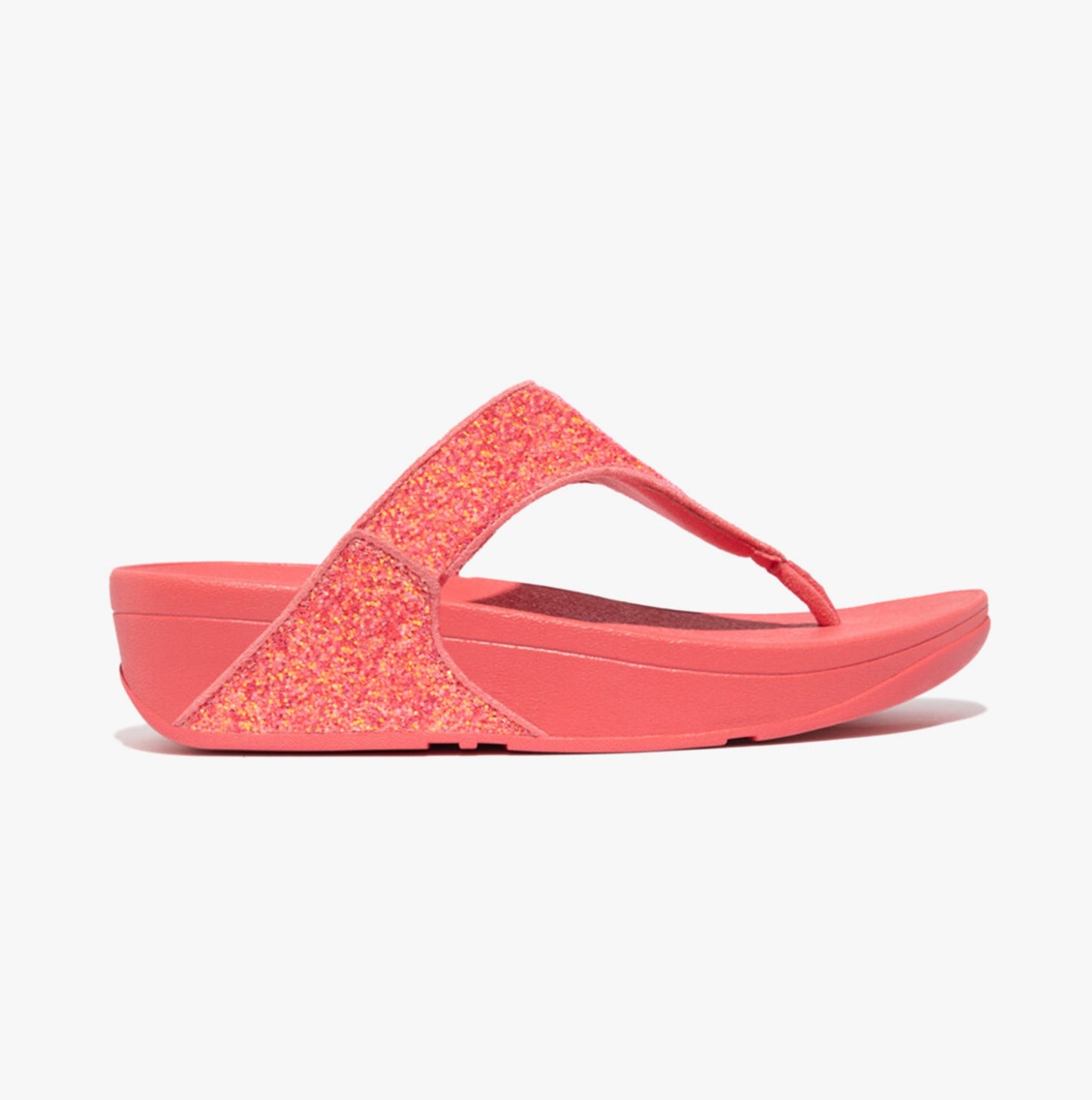 FitFlop LULU GLITTER TOE-THONGS Womens Toe Thongs Rosy Coral