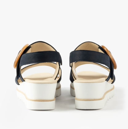 Gabor YEO Womens Sandals Blue