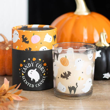 Gothic Gifts Sweet and Spooky Candy Corn Candle