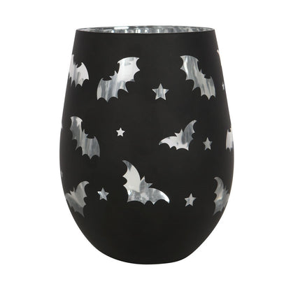 Gothic Gifts Bat Stemless Wine Glass