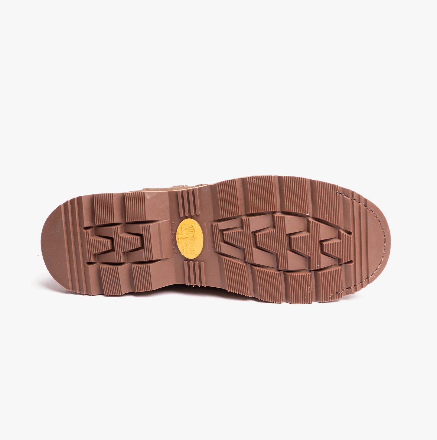 Grafters M763DB Mens Leather Safety Boots Dark Brown