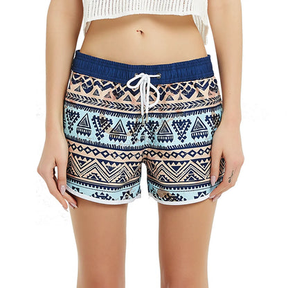 HOTMANGO Women's Beach Shorts Quick Drying Loose and Comfortable for Surfing Swimming Watersports Large Size Brand Direct Sales
