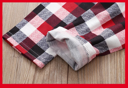 Family Christmas Pajamas Set Xmas Matching Deer Mother Daughter Father Son Clothes Adult Kid Sleepwear Baby Mommy And Me Pyjamas