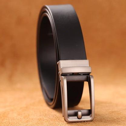 New High Quality Luxury Genuine Leather Belt Designer Belts Men Automatic Buckle Business Trouser Strap Cinturones Hombre Cinto