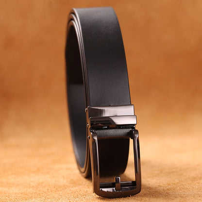 New High Quality Luxury Genuine Leather Belt Designer Belts Men Automatic Buckle Business Trouser Strap Cinturones Hombre Cinto