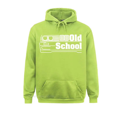 Mens Old School Pullover Hoodie E30 Old School White Hoodie Percent Graphic Pullover Hoodie Fashion Plus Size Fun Kawaii Clothes
