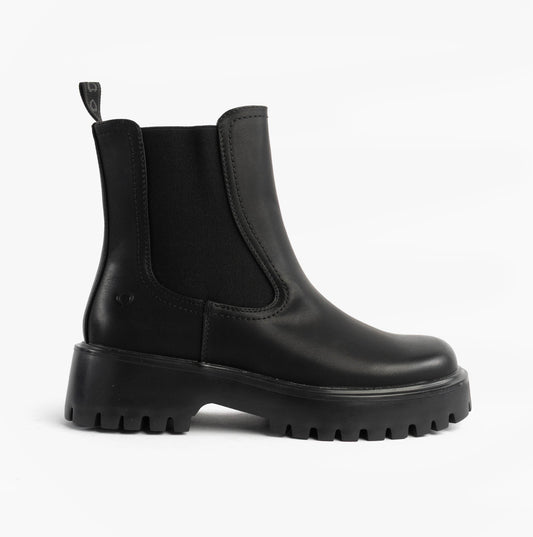 Heavenly Feet ALANA2 Womens Chelsea Boots Black