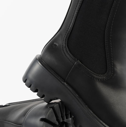 Heavenly Feet ALANA2 Womens Chelsea Boots Black