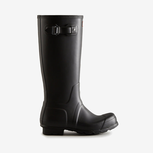 Hunter ORIGINAL TALL Mens Wellies Black