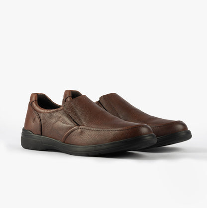 Hush Puppies MATTHEW Mens Shoes Brown
