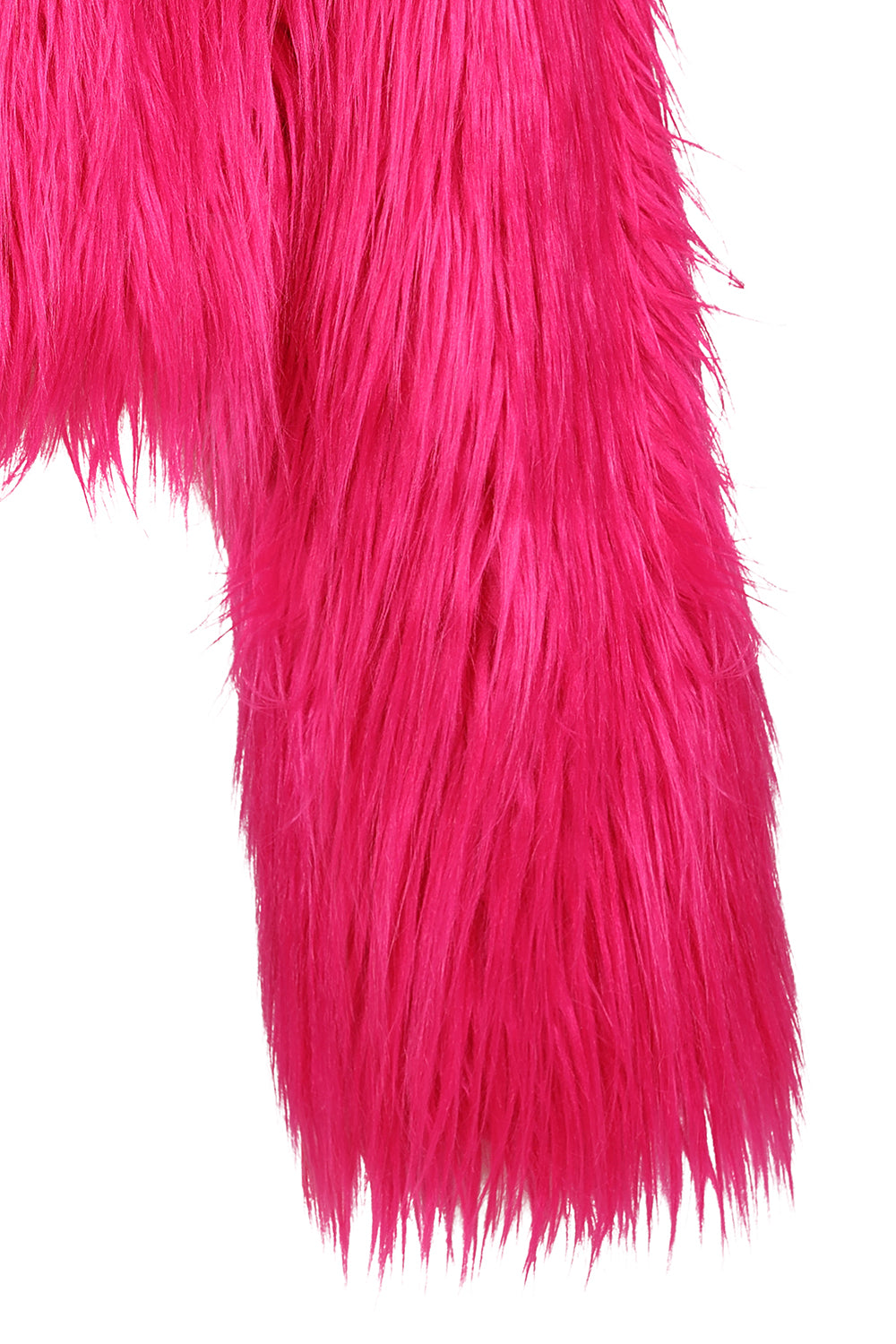 Banned Apparel Glacia Hot Pink Faux Fur Jacket