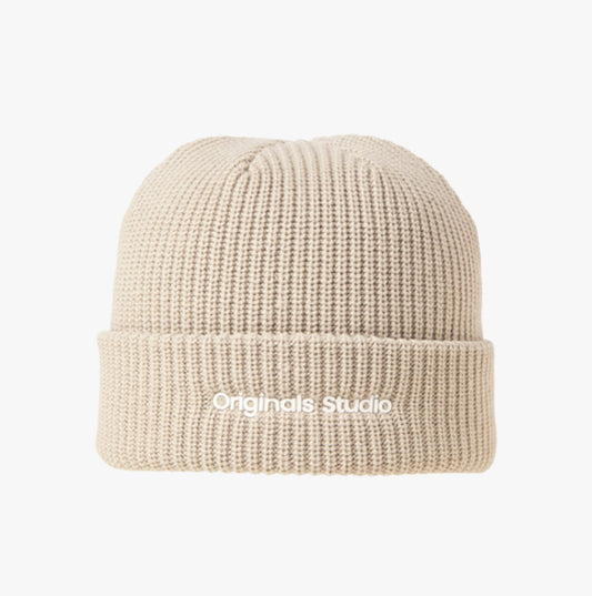 Jack & Jones VESTERBRO Mens Beanie Moonbeam