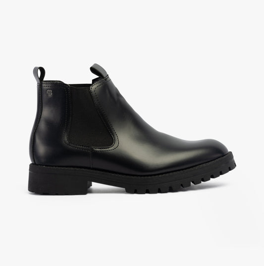 Jack & Jones CAMDEN PU Mens Chelsea Boots Anthracite