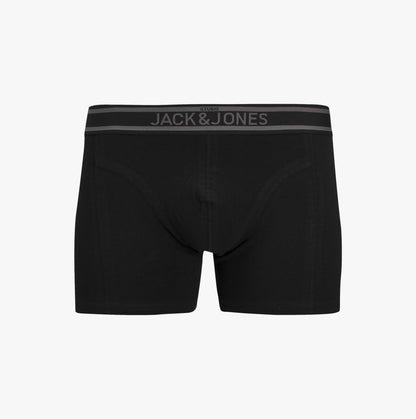 Jack & Jones JACRICHARD 3 Pack Mens Trunks Black