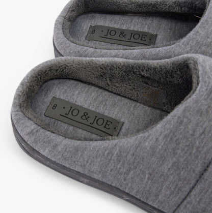 Jo & Joe AINSLEY Mens Slippers Grey