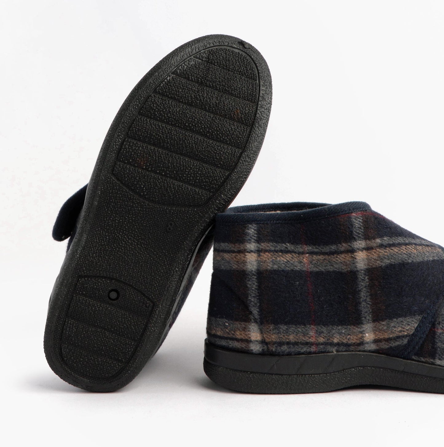 Jo & Joe CECIL Mens Bootie Slippers Navy