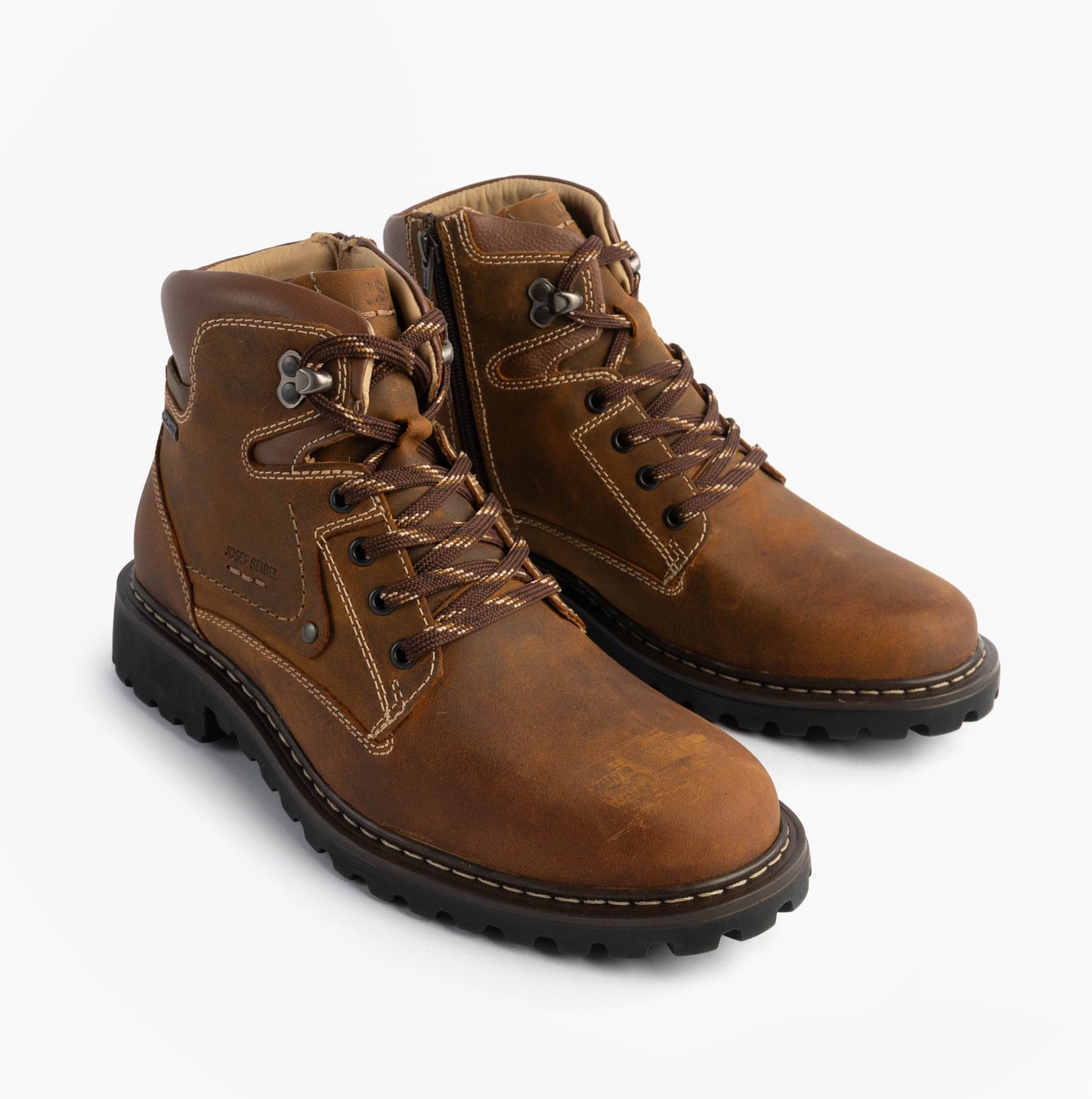 Josef Seibel CHANCE 51 Mens Boots Castagne Kombi Brown