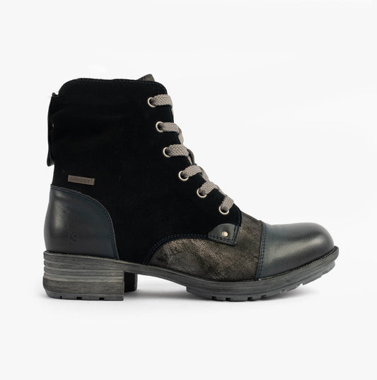 Josef Seibel SUSIE 03 Ladies Boots Blue Combi