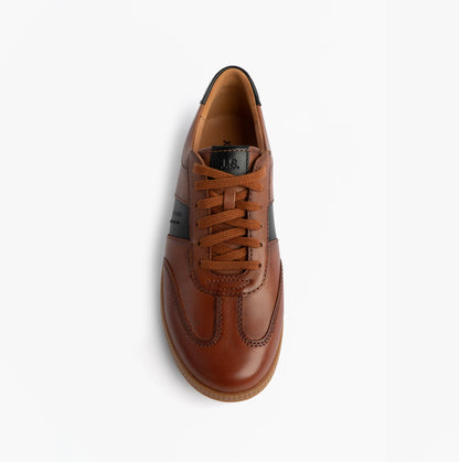 Josef Seibel JOLEEN 03 Womens Court Trainers Tan