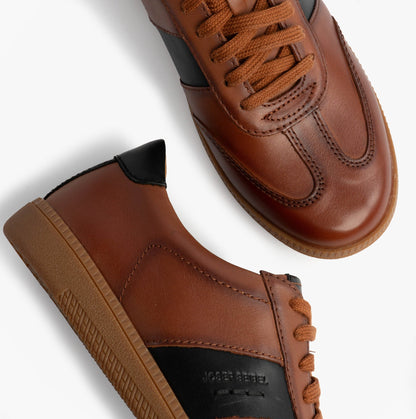 Josef Seibel JOLEEN 03 Womens Court Trainers Tan