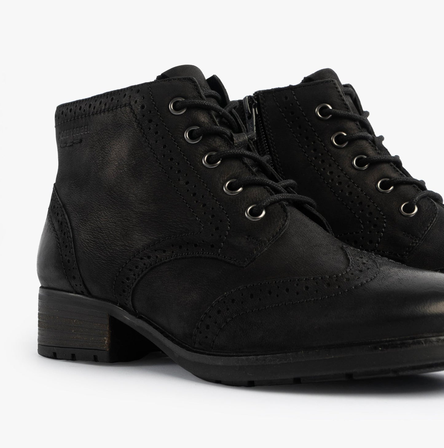 Josef Seibel KATE 11 Womens Brogue Boots Black