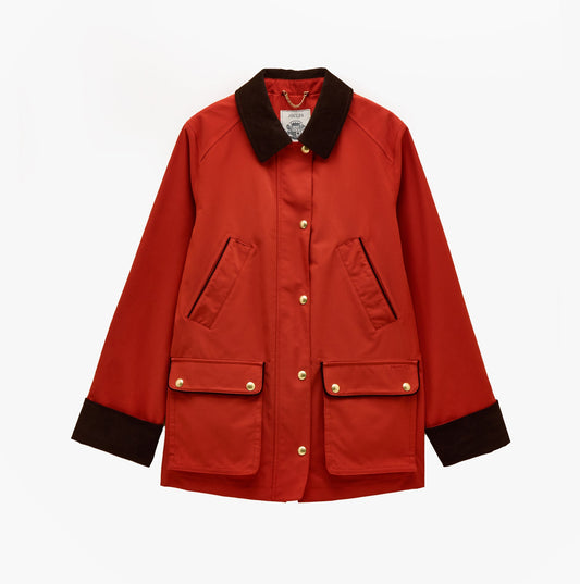 Joules KATHERINE Waterproof Heritage Coat Burnt Orange