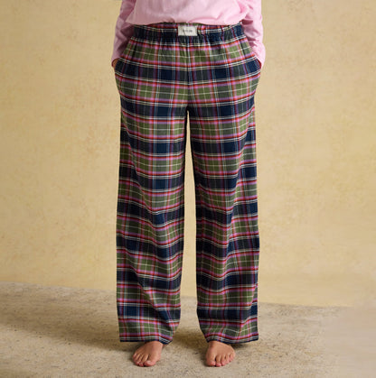 Joules STELLA Womens Pyjama Bottoms Navy/Khaki