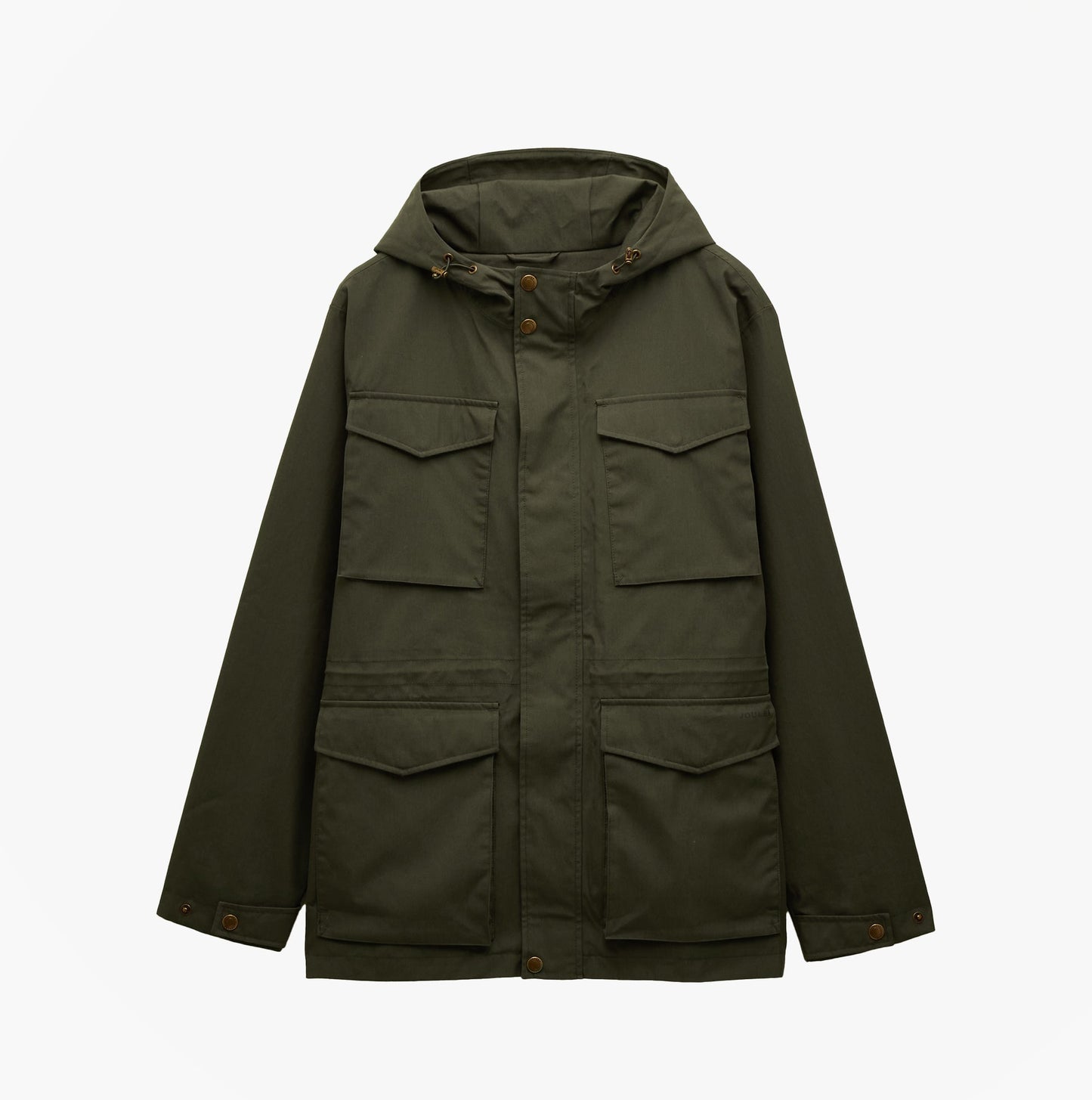 Joules PORTMAN Mens Green Waterproof Raincoat Green