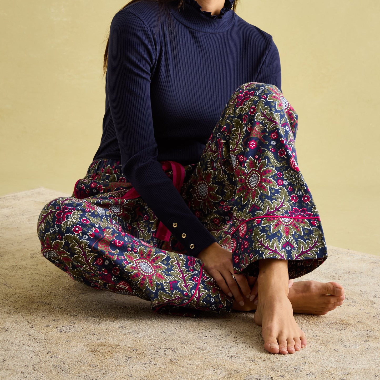 Joules STELLA Womens Pyjama Bottoms Damask