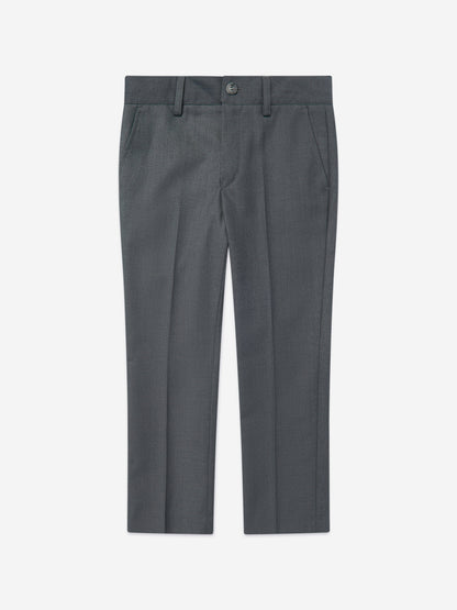 SUITLAB London Boys 7 Piece Suit Set in Grey