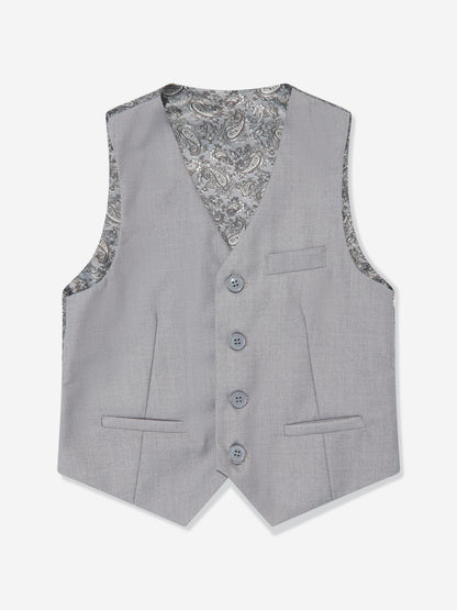 SUITLAB London Boys 7 Piece Suit Set in Grey