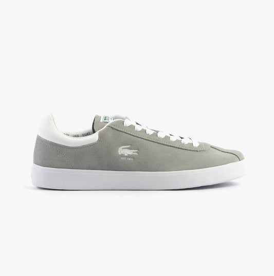 Lacoste BASESHOT Mens Trainers Grey/White