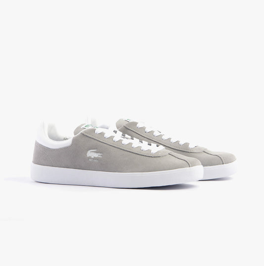 Lacoste BASESHOT Mens Trainers Grey/White