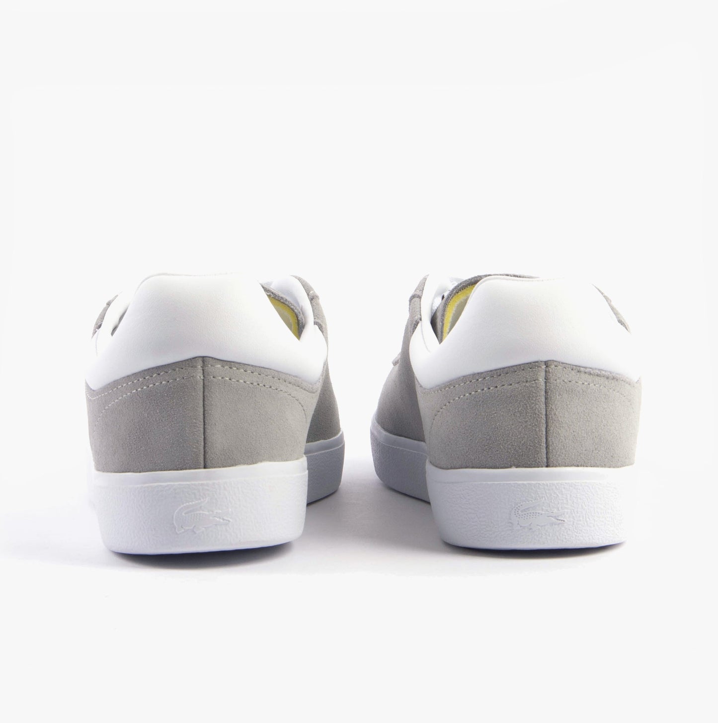 Lacoste BASESHOT Mens Trainers Grey/White