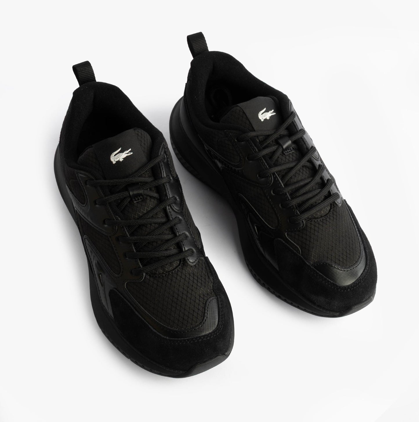 Lacoste L003 EVO Mens Performance Trainers Trainers Black