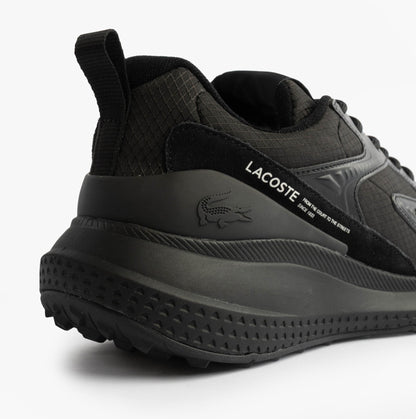 Lacoste L003 EVO Mens Performance Trainers Trainers Black