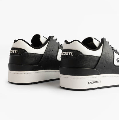 Lacoste COURT CAGE Mens Court Trainers Trainers Black/White
