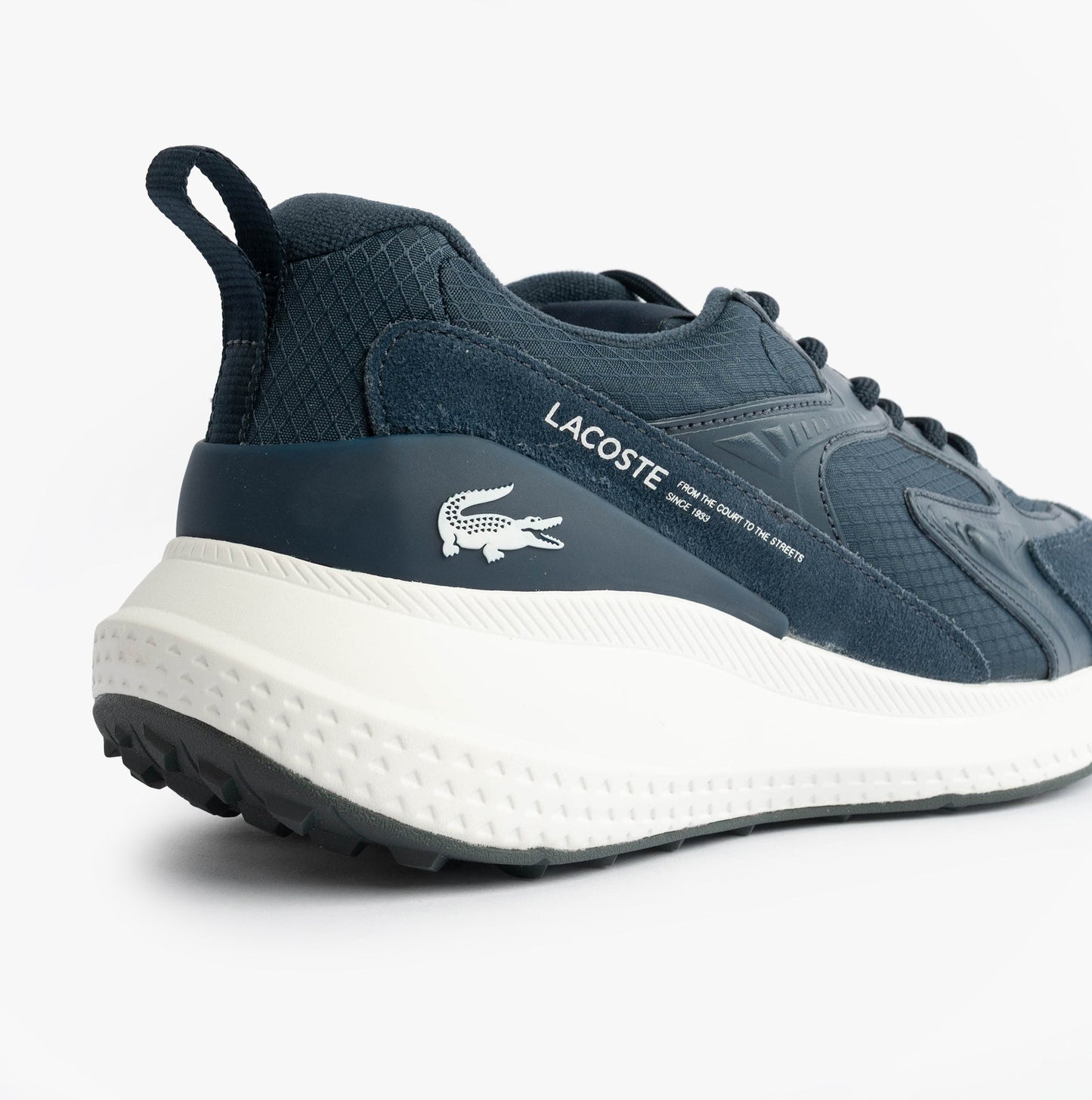 Lacoste L003 EVO Mens Performance Trainers Trainers Navy/White