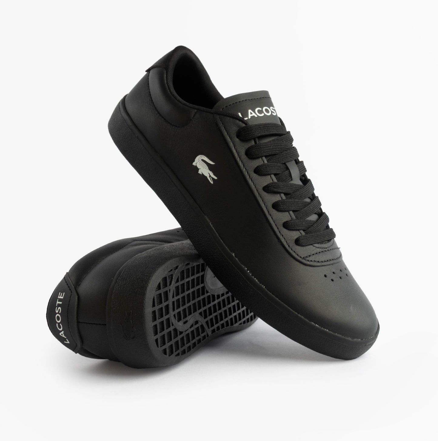 Lacoste BASESHOT EVO Mens Court Trainers Trainers Black